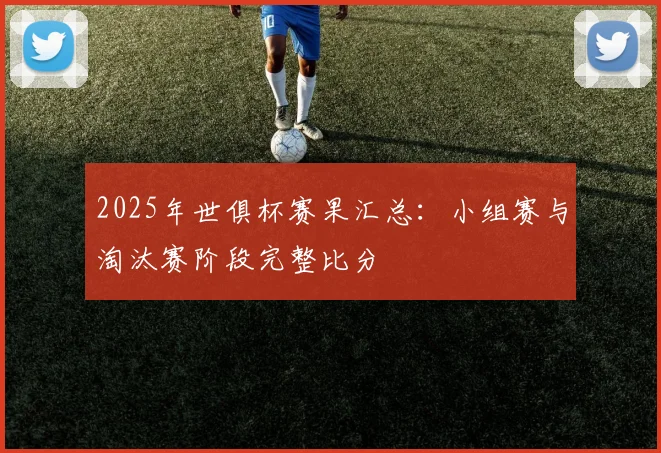 2025年世俱杯赛果汇总：小组赛与淘汰赛阶段完整比分